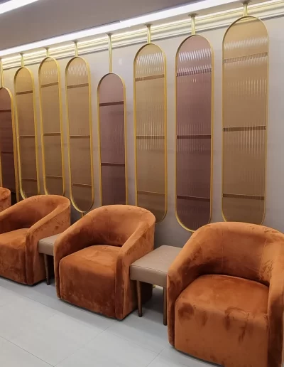 Cadeiras Atendimento Salão Wanda Arjona Beauty Concept